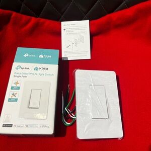 TP-Link Kasa Smart Light Switch with White Finish
